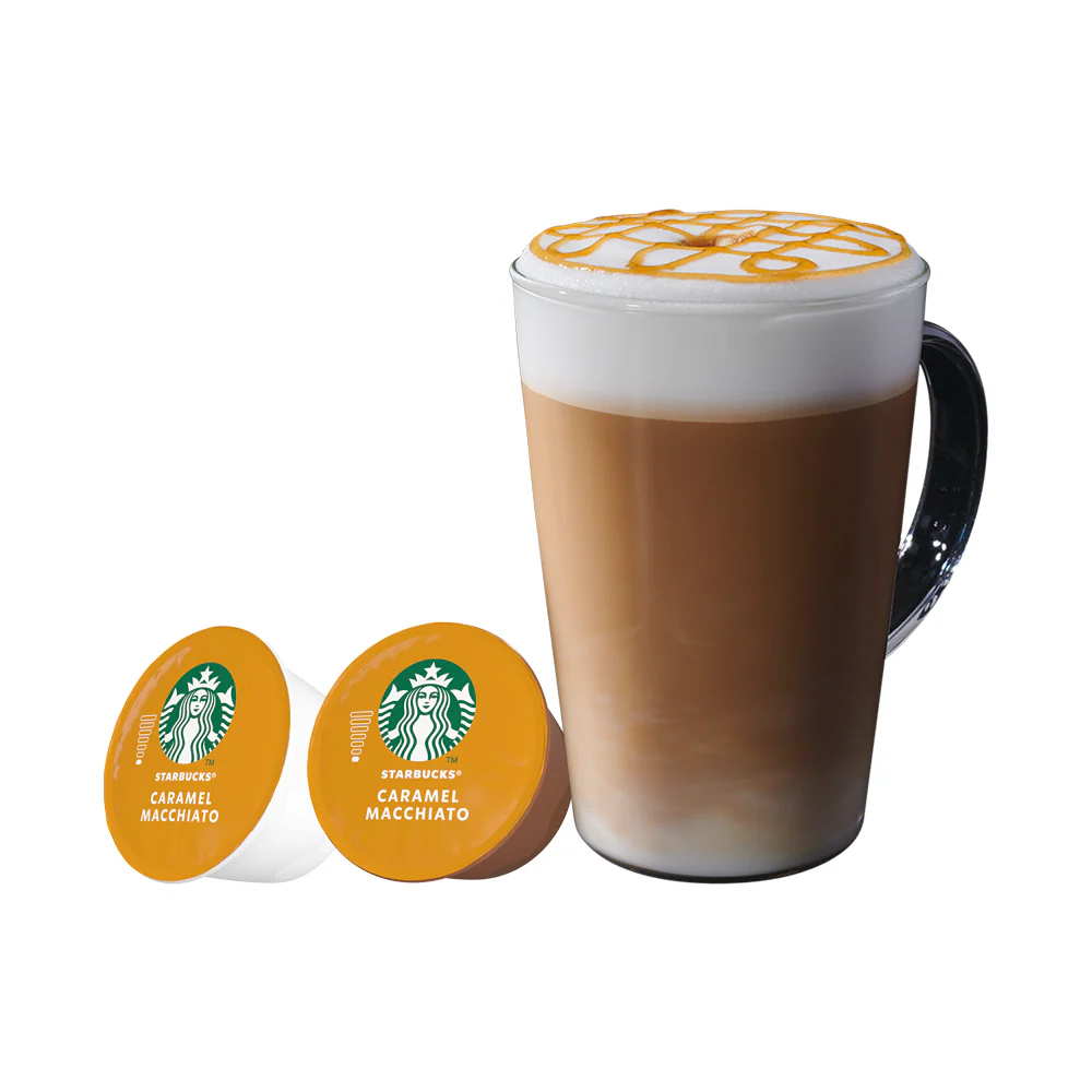 Starbucks® Caramel Macchiato By NESCAFÉ® Dolce Gusto® Starbucks® Caramel Macchiato By NESCAFÉ® Dolce Gusto®