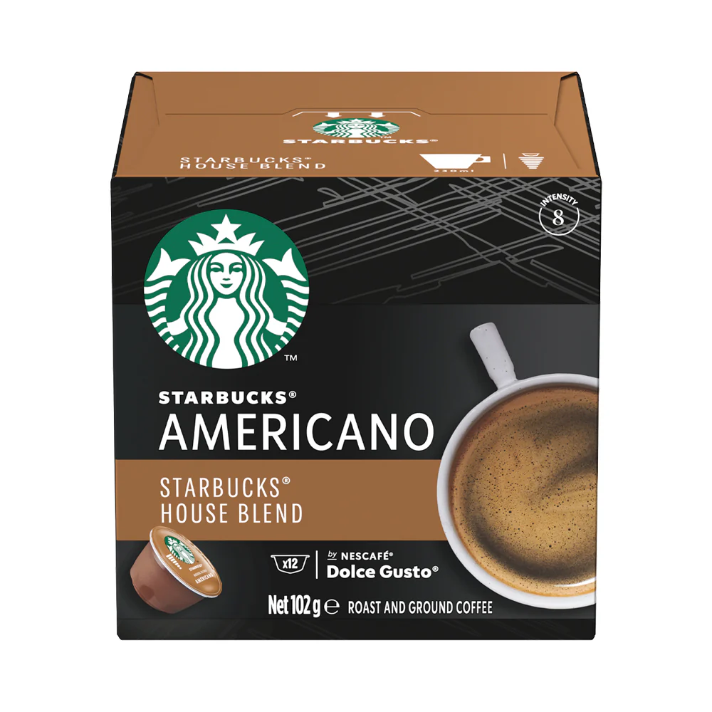 Starbucks® House Blend Americano By Nescafe® Dolce Gusto Starbucks® House Blend Americano By Nescafe® Dolce Gusto