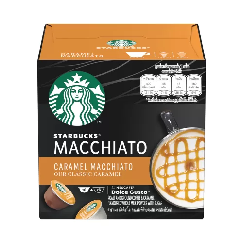 Starbucks® Caramel Macchiato By NESCAFÉ® Dolce Gusto®