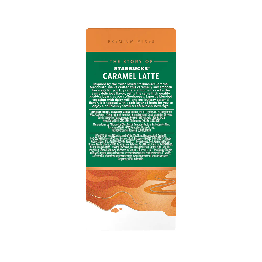 Starbucks® Caramel Latte Premium Instant Coffee