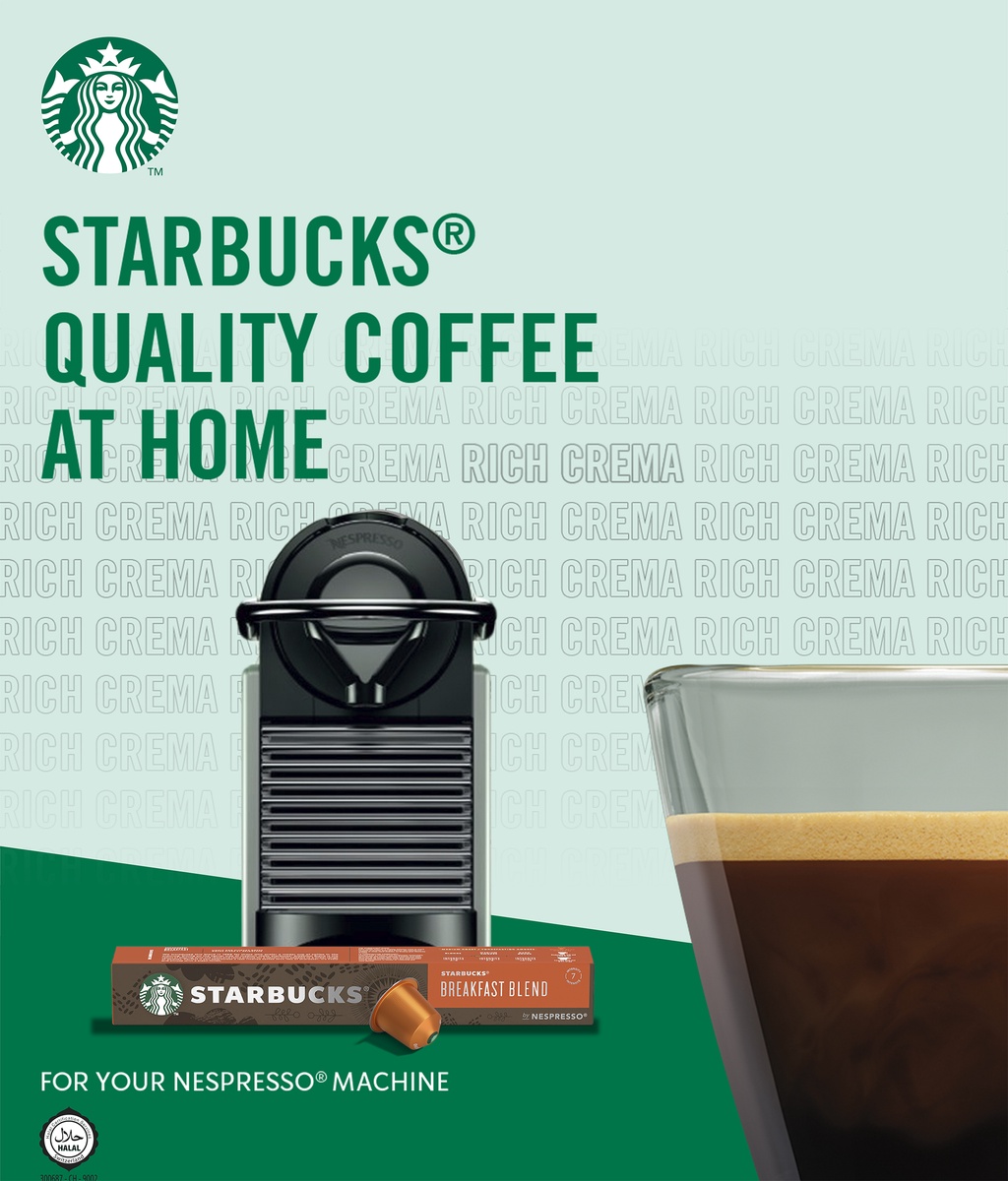 STARBUCKS® Breakfast Blend by Nespresso® STARBUCKS® Breakfast Blend by Nespresso®
