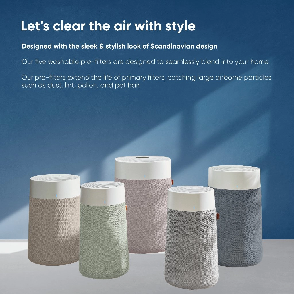 Blueair Blue Max 3250/3250i Pre-Filter - Pink/ Beige/ Grey/ Green/ Blue - Image 3