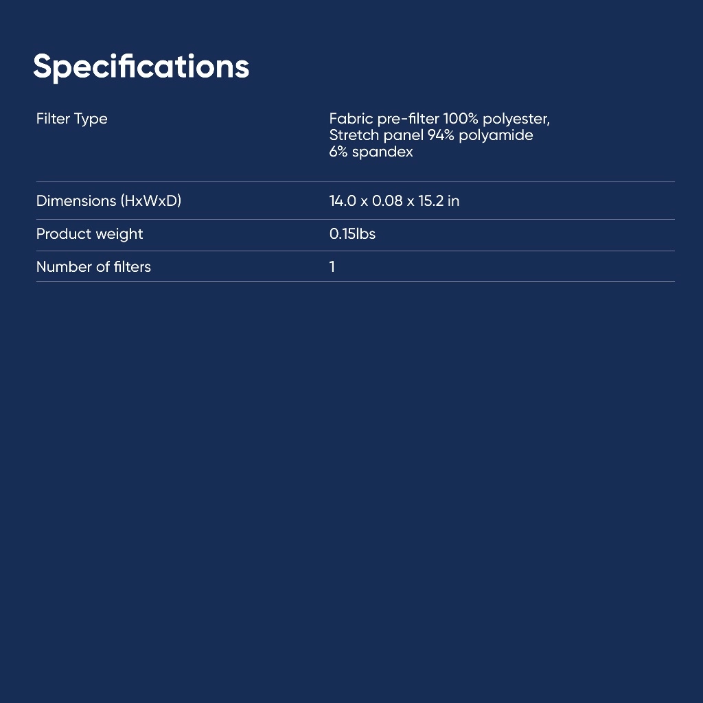 Blueair Blue Max 3250/3250i Pre-Filter - Pink/ Beige/ Grey/ Green/ Blue - Image 9