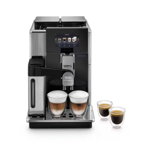 De'Longhi Maestosa Fully Automatic Coffee Machine | Bean-to-Cup Espresso, Cappuccino & Latte Maker