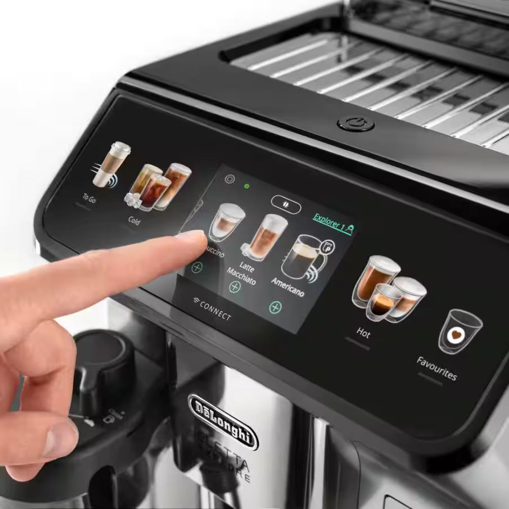 De'Longhi Eletta Explore l Fully Automatic Bean-to-Cup Coffee Machine - Image 4