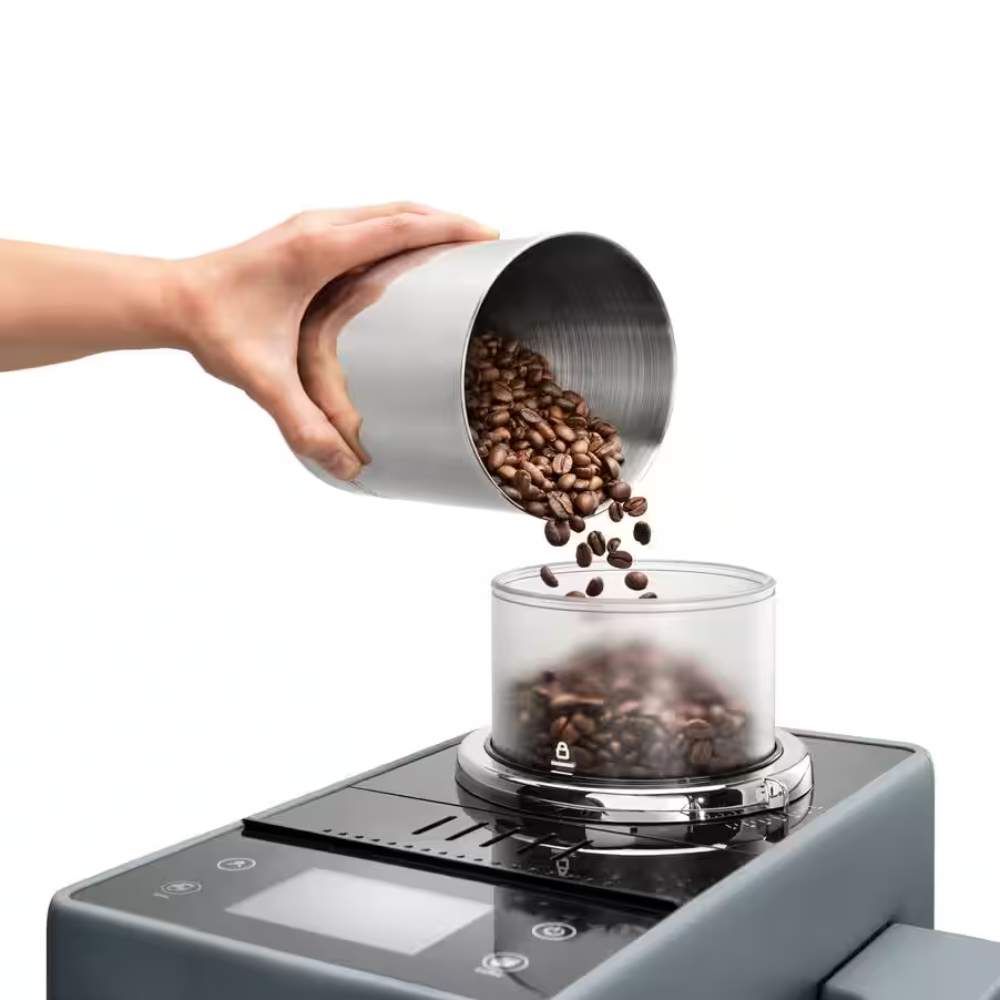 De'Longhi Rivelia l Fully Automatic Espresso Coffee Machine with Milk Frother – Pebble Grey - Image 3