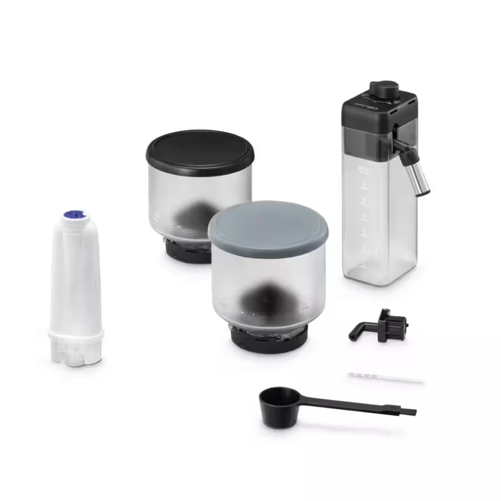 De'Longhi Rivelia l Fully Automatic Espresso Coffee Machine with Milk Frother – Pebble Grey - Image 5