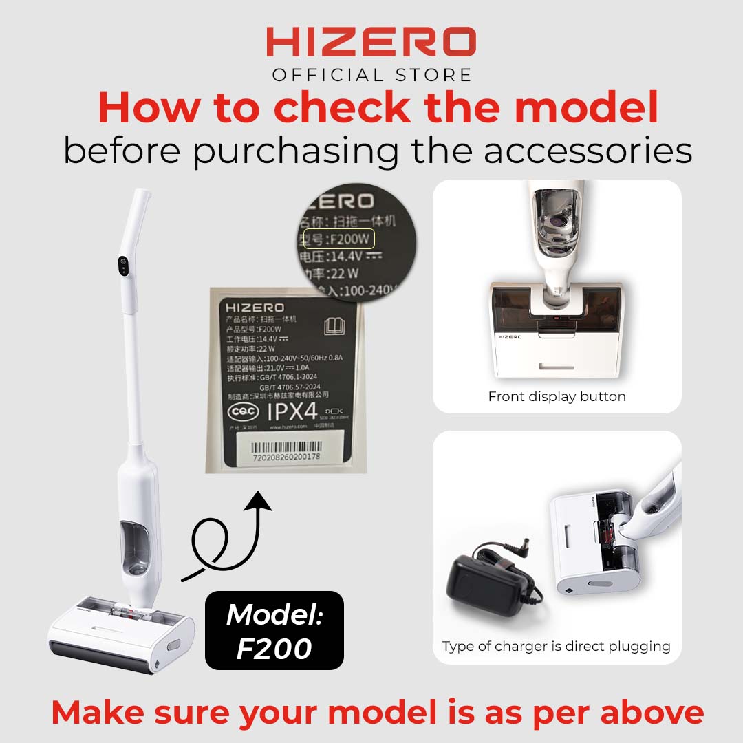 Hizero F200 Bionic All-in-One Cordless Hard Floor Cleaner | Sweeps, Mops & Self-Cleans - Image 9