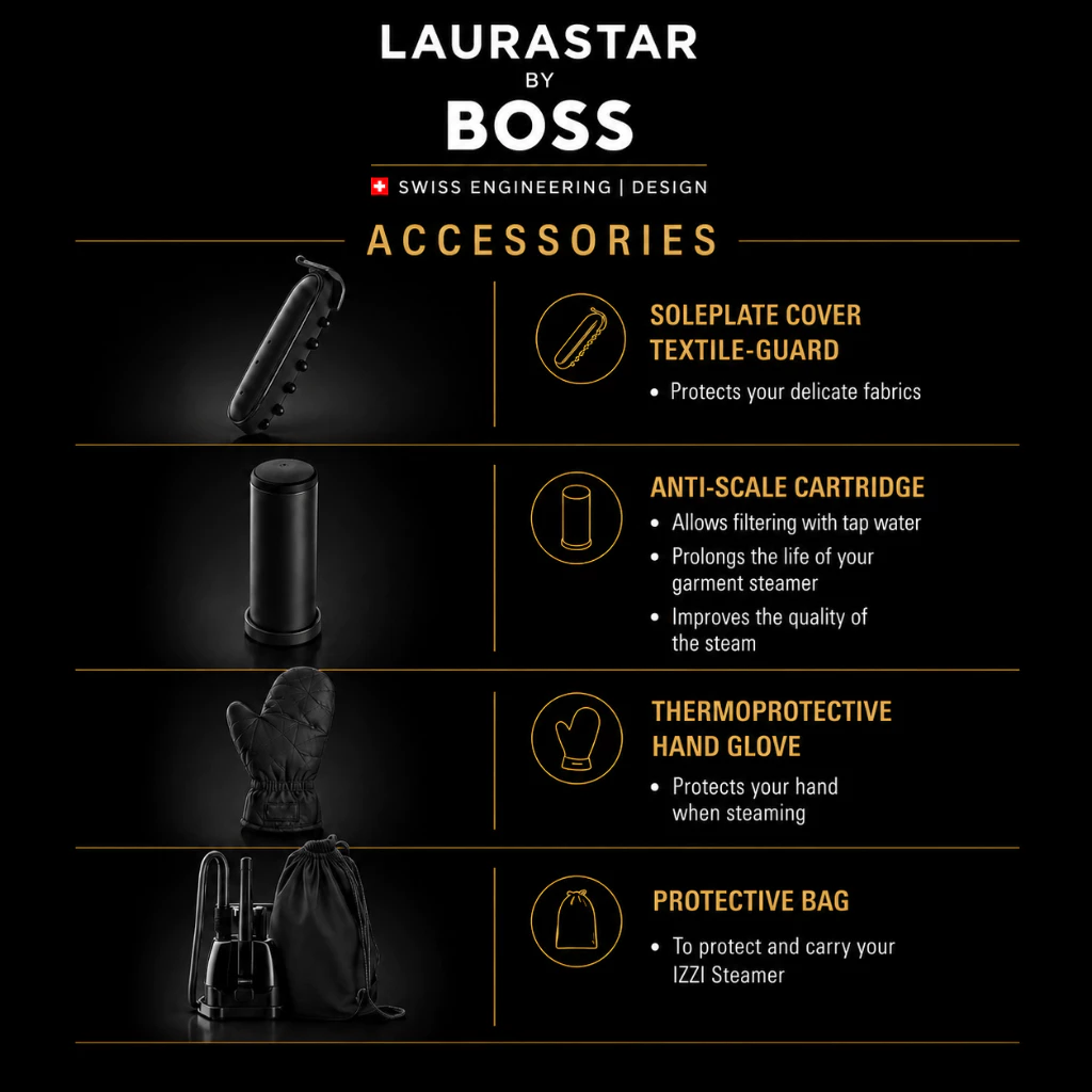 Laurastar By BOSS IZZI Garment Steamer - Image 7