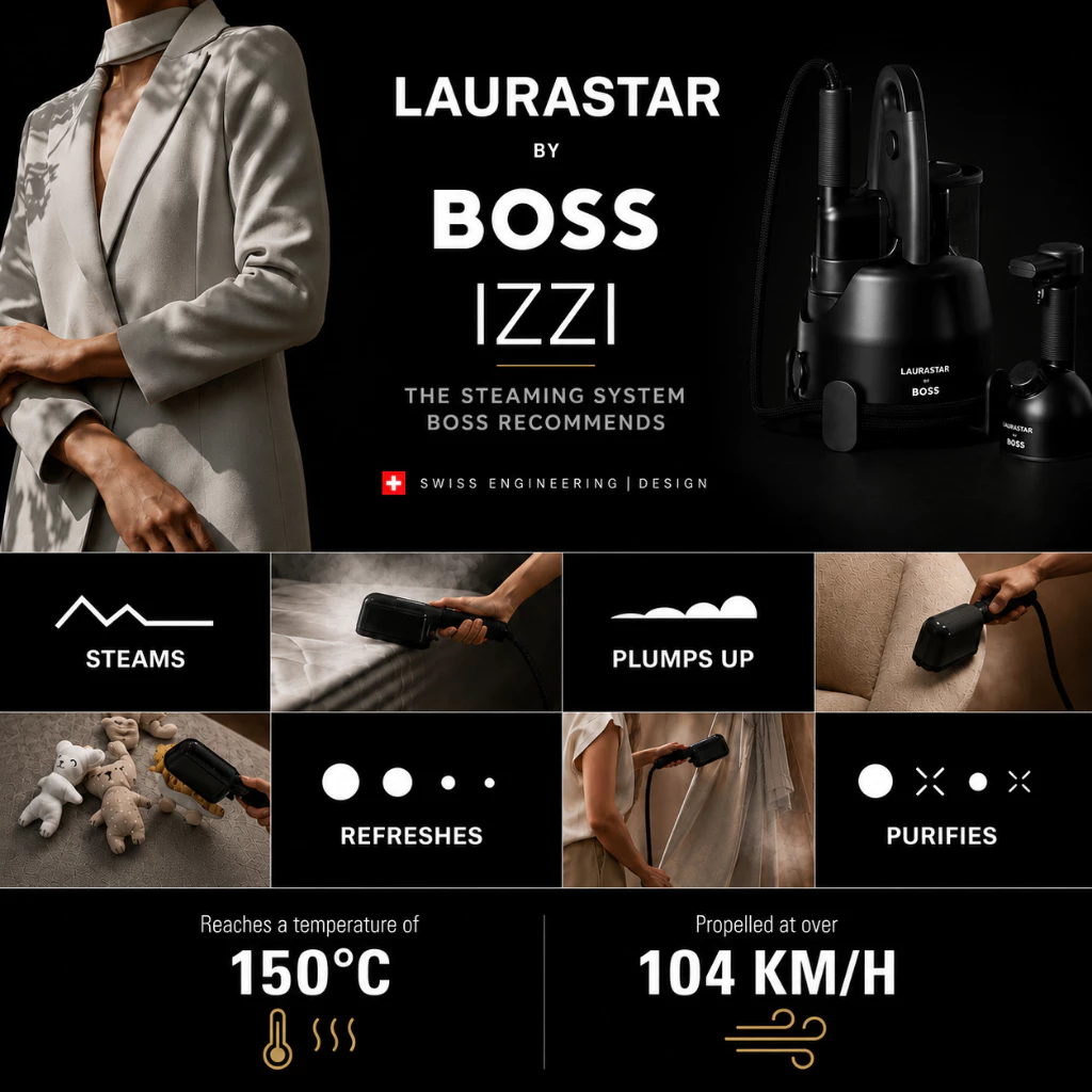 Laurastar By BOSS IZZI Garment Steamer - Image 4